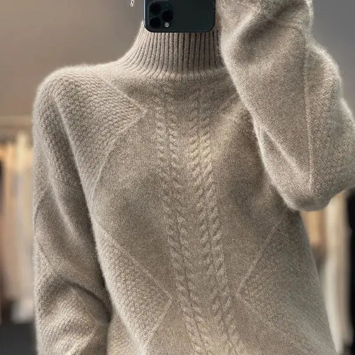 Elara Brush Knit Sweater