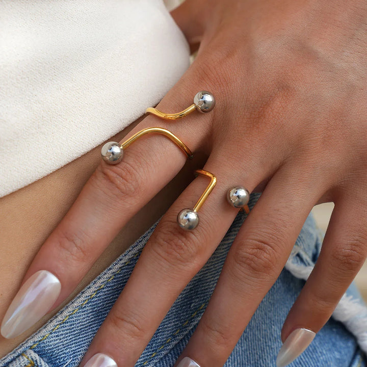 Astra Sphere Ring Set