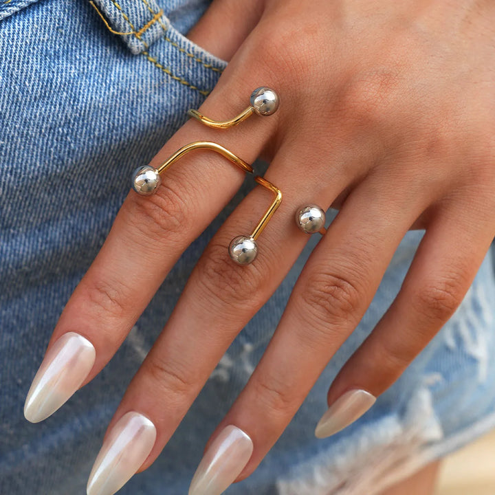 Astra Sphere Ring Set