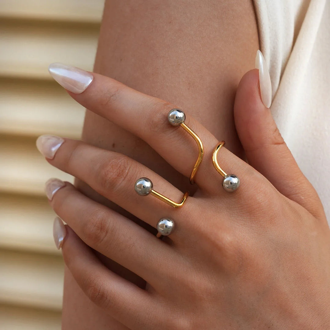 Astra Sphere Ring Set