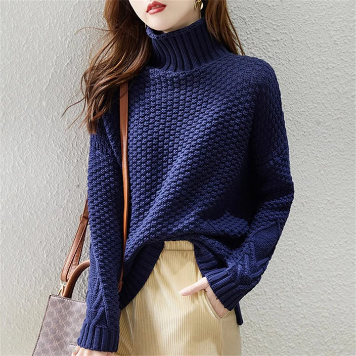 Fiora Honeycomb-Knit Sweater